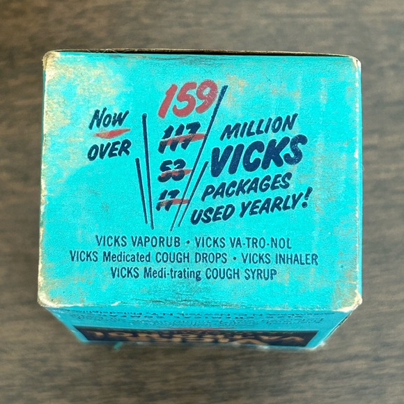 VINTAGE VICKS VA-TRO-NOL NASAL MEDICATION WITH EYE DROPPER AND BOX - Picture 9 of 9